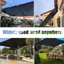 Black 2X10M Rectangular Netting Uv Resistant - thumbnail 6