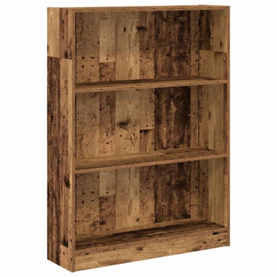 Berkfield Versatile Bookcase Old Wood 80X24X109 Cm Engineered Wood - image 1