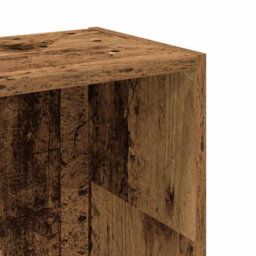 Berkfield Versatile Bookcase Old Wood 80X24X109 Cm Engineered Wood - thumbnail 8