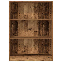Berkfield Versatile Bookcase Old Wood 80X24X109 Cm Engineered Wood - thumbnail 5