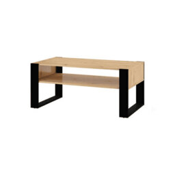 Arte Modern Nuka Coffee Table In Oak Artisan W1100mm X H480mm X D600mm - thumbnail 1