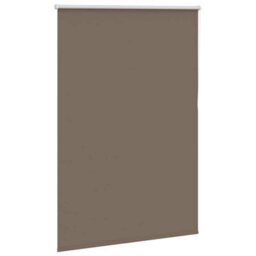 Berkfield Roller Blind Blackout Coffee 95X150 Cm Fabric Width 90.7 Cm Polyester - thumbnail 3