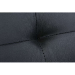 Birlea Franklin Sofa Bed In Black Faux Leather - thumbnail 6
