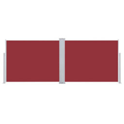 Walplus Retractable Side Awning Garden Sun Shade Canopy Gazebo For Back Door, Porch, Patio Red 140X1000 Cm - thumbnail 4