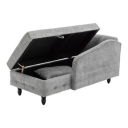 Modern Chaise Leisure Chair Upholstered Lounge Sofa With Left Armrest&storage - thumbnail 6