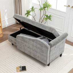 Modern Chaise Leisure Chair Upholstered Lounge Sofa With Left Armrest&storage - thumbnail 4