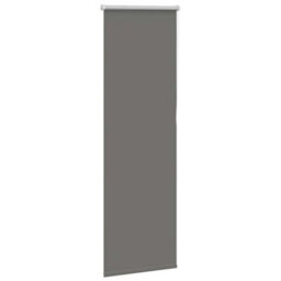 Berkfield Roller Blind Blackout Grey 55X175 Cm Fabric Width 50.7 Cm Polyester - thumbnail 3