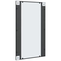 Vidaxl Wall Mirror Black 60X100 Cm Rectangle Iron - thumbnail 5