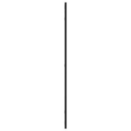 Vidaxl Wall Mirror Black 60X100 Cm Rectangle Iron - thumbnail 4