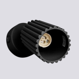 Sollux Lighting Karbon Aluminum Black 1 Lights Minimalist Wall Light - thumbnail 6