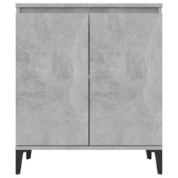 Berkfield Industrial Sideboard Concrete Grey 60X35X70 Cm Engineered Wood - thumbnail 5