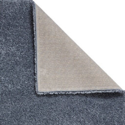 Slate Grey Plain Shaggy Easy To Clean Modern Polypropylene Rug For Living Room Bedroom And Dining Room-120Cm X 170Cm - thumbnail 5