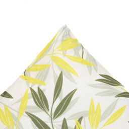Gardenwize Pair Of Outdoor Garden Sofa Chair Furniture Scatter Cushions- Green/grey Leaf Print - thumbnail 4