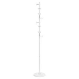 Vidaxl Coat Stand White 176 Cm Powder-Coated Iron - thumbnail 4
