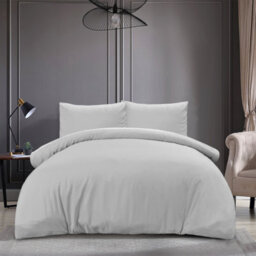 Smart Living Soft & Elegant Cosy Velvet Cuff Panel Duvet Cover Set With Pillowcases - thumbnail 2