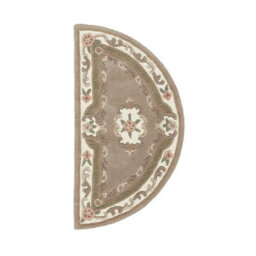 Beige Traditional Wool Rug, 25mm Thick Floral Handmade Rug, Beige Rug For Living Room, & Dining Room-67Cm X 210Cm (Runner) - thumbnail 4