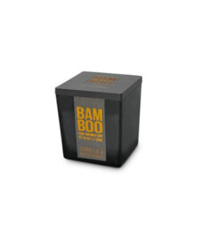 Heart and Home Bamboo Vanilla & White Woods Small Soy Candle  - 20 Hours Burn - Crackling Wick