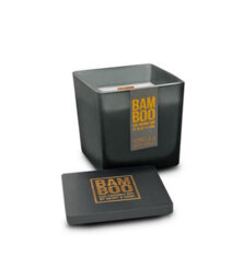 Heart and Home Bamboo Vanilla & White Woods Small Soy Candle  - 20 Hours Burn - Crackling Wick - thumbnail 3