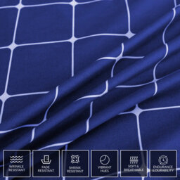 Lazzaro Premium Microfiber Reversible Super King Duvet Set Ultrasoft - thumbnail 7