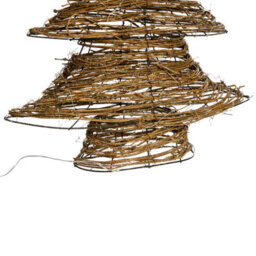 Beliani Christmas Decoration Led Fureso Christmas Tree 60 Cm Natural - thumbnail 8