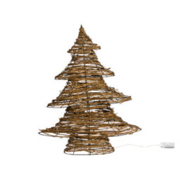 Beliani Christmas Decoration Led Fureso Christmas Tree 60 Cm Natural - thumbnail 6