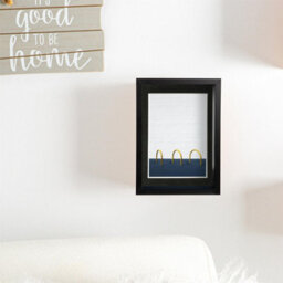 "Nicola Spring 5 X 7"" Deep Photo Frames - Black/black Mount - 3D Deep Box Picture Frame Display Case (20 X 15Cm) X2" - thumbnail 6