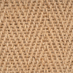 Loomed Beige Natural Jute Herringbone Pattern Non Slip Green Border Rug 60Cm X 6000Cm - thumbnail 5