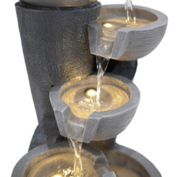 MonsterShop Outdoor Water Feature Garden Fountain Led Plug-In Pump Illusion Lagoon - thumbnail 7