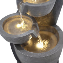 MonsterShop Outdoor Water Feature Garden Fountain Led Plug-In Pump Illusion Lagoon - thumbnail 8