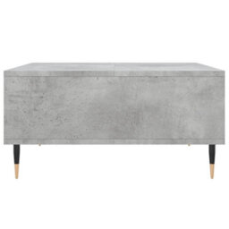 Berkfield Coffee Table Concrete Grey 60X60X30 Cm Engineered Wood - thumbnail 5