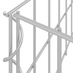 Berkfield Gabion Raised Bed Galvanised Steel 500X100X20 Cm - thumbnail 5