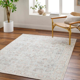 Livabliss Our Pnw Home Olympic-Vintage Grey Brown Beige Traditional Boho Living Dining Bedroom Rug 160 X 213 Cm Easy Care, Non Shedding - thumbnail 2