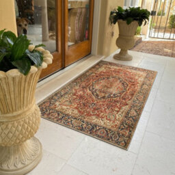 Bedlooms Majestic Cashmere Rug 60X110Cm, Modern Area Rug, Anti Slip, Stain Resistant, Large Door & Floor Mat - thumbnail 7