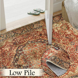 Bedlooms Majestic Cashmere Rug 60X110Cm, Modern Area Rug, Anti Slip, Stain Resistant, Large Door & Floor Mat - thumbnail 3