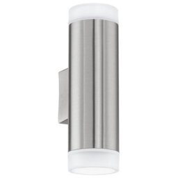 Ip44 Waterproof Stainless Steel Outdoor Wall Light With 2X 3W Gu10 Bulbs - thumbnail 1