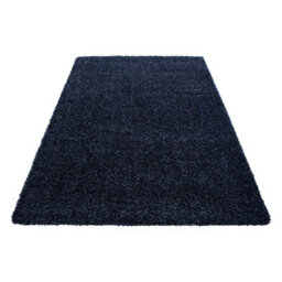 Prime Plus Extra Thick Heavy 5Cm Pile Soft Shaggy Rugs Modern Area Rugs Bedroom Hall Rugs (Navy Blue, 120 X 170Cm) - thumbnail 4
