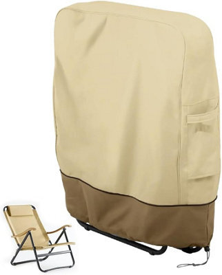 Garden Chair Cover, Folding Lounge Cover In Oxford Fabric - image 1