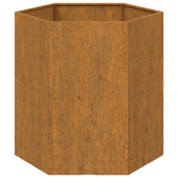 Berkfield Planter Rusty 40X40X45 Cm Corten Steel - thumbnail 5
