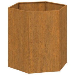 Berkfield Planter Rusty 40X40X45 Cm Corten Steel - thumbnail 2
