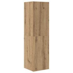 Berkfield 4 Pcs Artisan Oak 30.5 X 30 X 110 Cm Engineered Wood - thumbnail 6