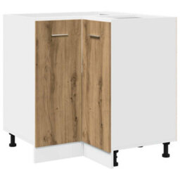 Berkfield 11 Piece Kitchen Cabinet Set Lyon Artisan Oak Engineered Wood - thumbnail 5