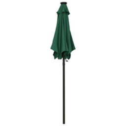 Berkfield Parasol With Led Lights Green 200X211 Cm Aluminium - thumbnail 3