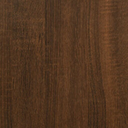 Berkfield Bed Frame Brown Oak 100X200 Cm Engineered Wood - thumbnail 8