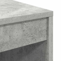 Berkfield Modern Writing Desk Concrete Grey Concrete 60 X 50 X 76 Cm Simple - thumbnail 8