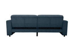Dorel Allie 3 Seater Sofabed In Corduroy Blue - thumbnail 7