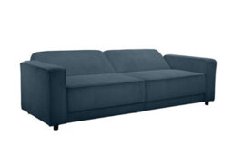 Dorel Allie 3 Seater Sofabed In Corduroy Blue - thumbnail 4