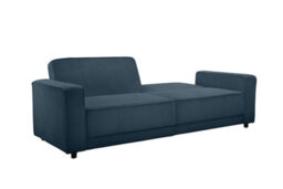 Dorel Allie 3 Seater Sofabed In Corduroy Blue - thumbnail 5