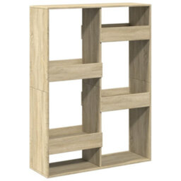 Berkfield Bookcase Sonoma Oak 100X33X135 Cm Engineered Wood - thumbnail 2