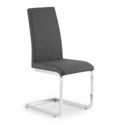 Oakham Kensington Premium Slate Grey Cantilever Dining Chairs - Set Of 2 - thumbnail 2