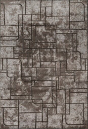 Belgravia Living Room Area Rug Metallic Sheen Modern Cobble Design Mocha 160Cm X 230Cm - thumbnail 2